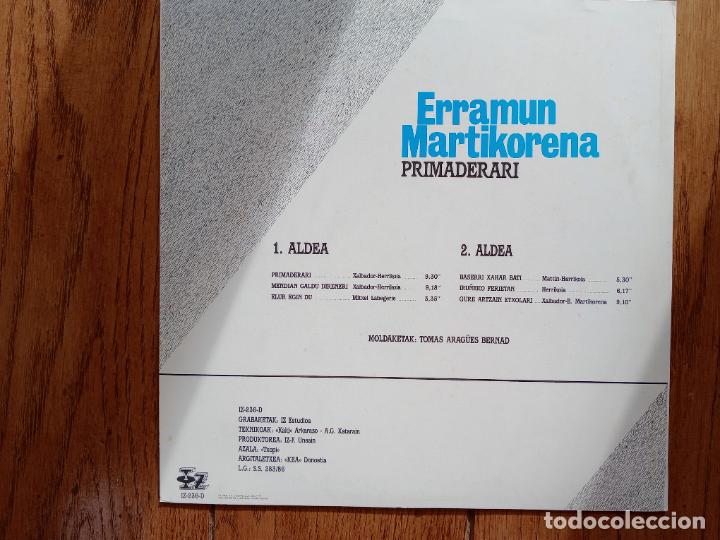 Discos de vinilo: Erramun Martikorena - primaderari - Foto 2