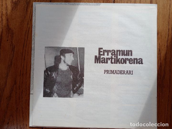 Discos de vinilo: Erramun Martikorena - primaderari - Foto 3