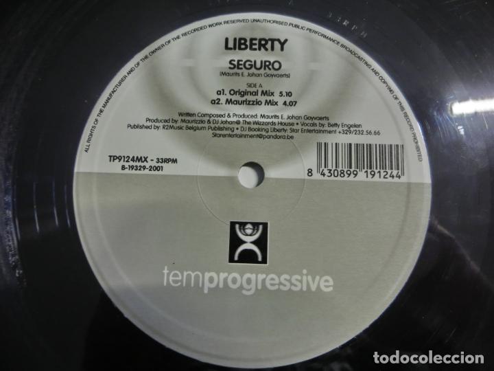 Discos de vinilo: LIBERTY - SEGURO - Foto 3