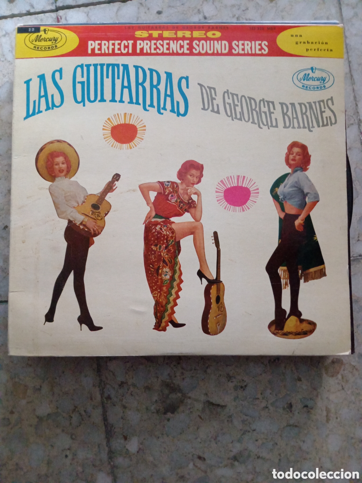 Discos de vinilo: LP LAS GUITARRAS DE GEORGE BARNES - Foto 1