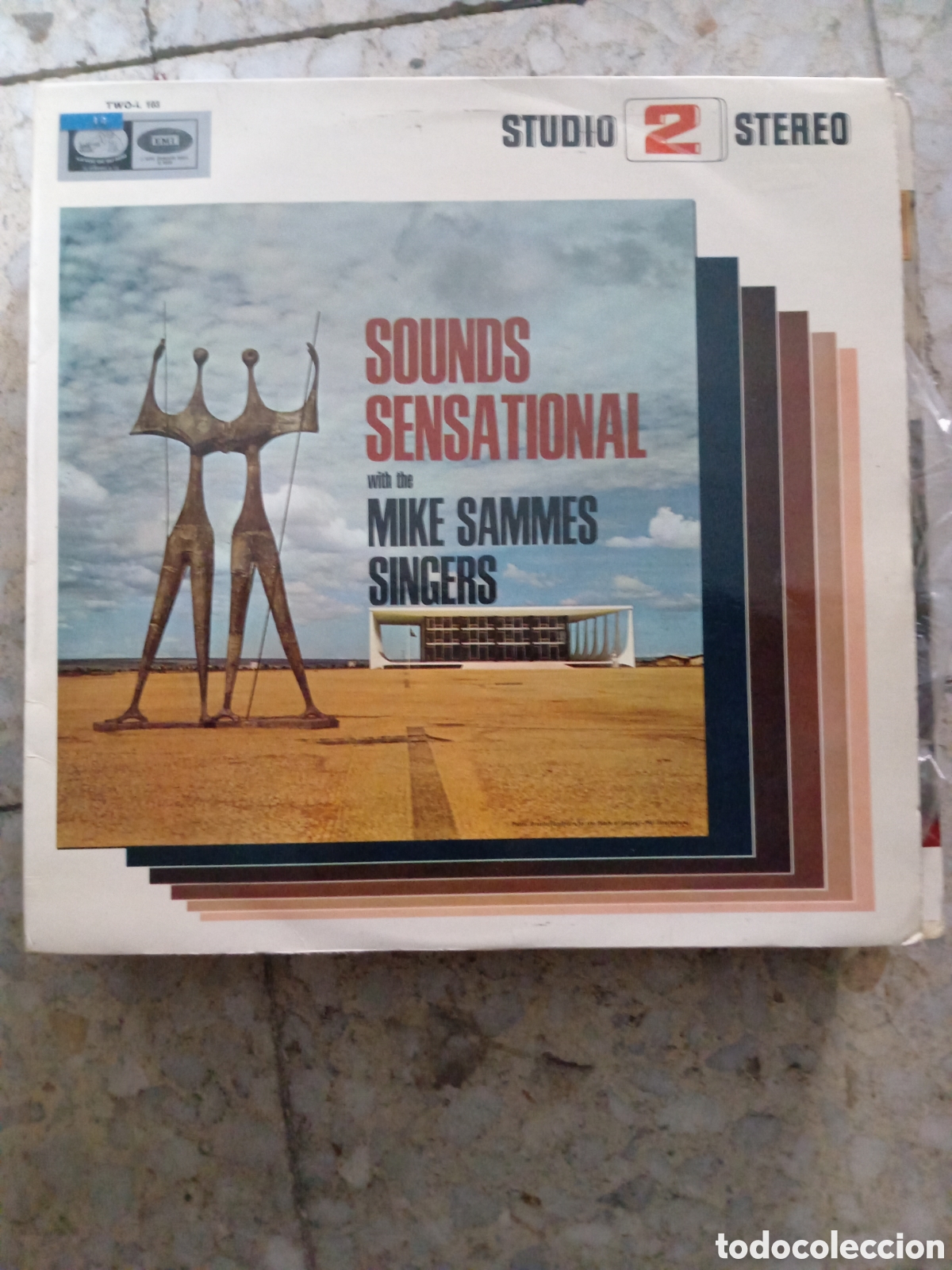 Discos de vinilo: LP MIKE SAMMES SOUND SENSATIONAL - Foto 1