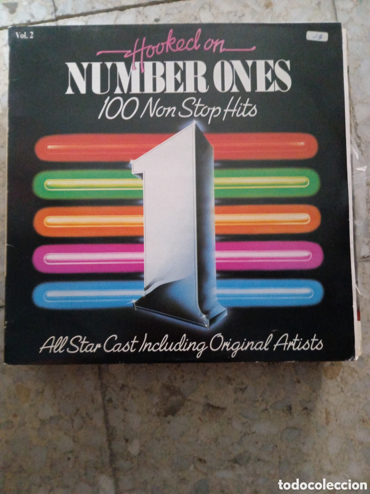 Discos de vinil: LP HOOKED ON NUMBER ONES 100 NON STOP HITS VOL 2