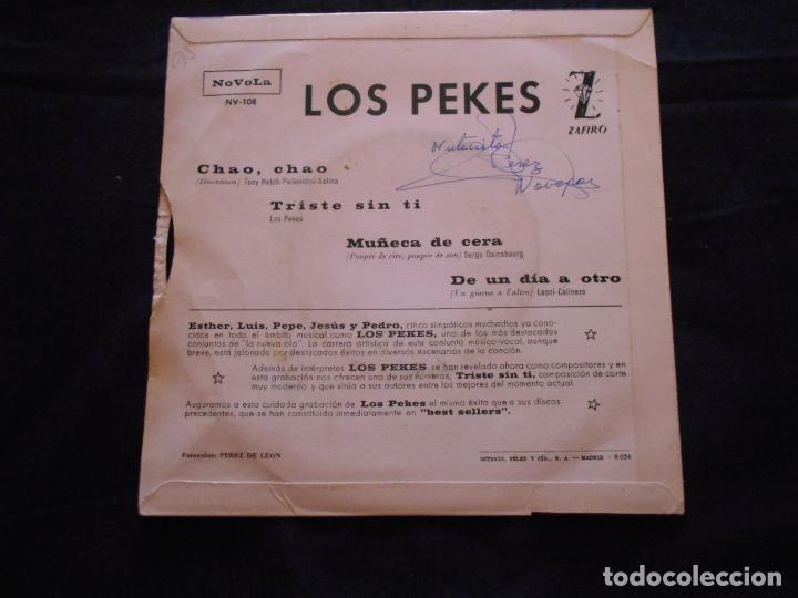 Discos de vinilo: LOS PEKES // CHAO CHAO + 3 - Foto 2