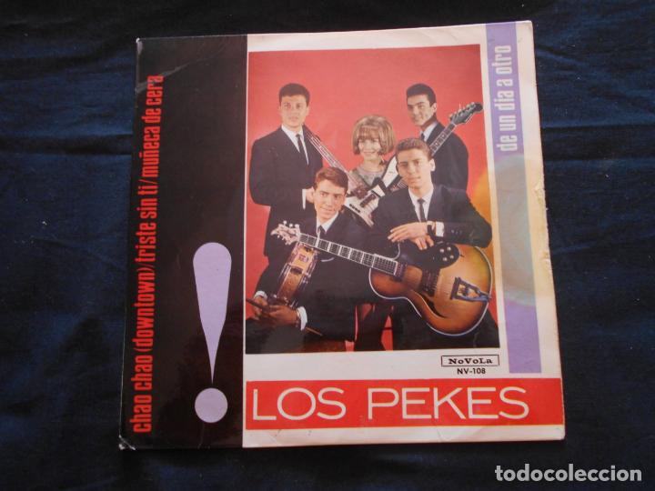Discos de vinilo: LOS PEKES // CHAO CHAO + 3 - Foto 1