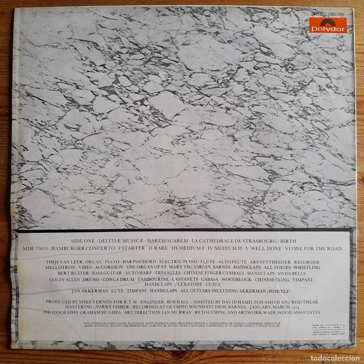 Discos de vinilo: FOCUS : HAMBURGER CONCERTO [POLYDOR - ESP 1974] LP - Foto 2