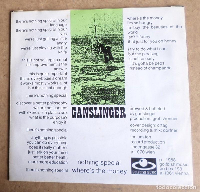 Discos de vinilo: GANSLINGER // Nothing special &ndash; where&acute;s the money - Foto 2