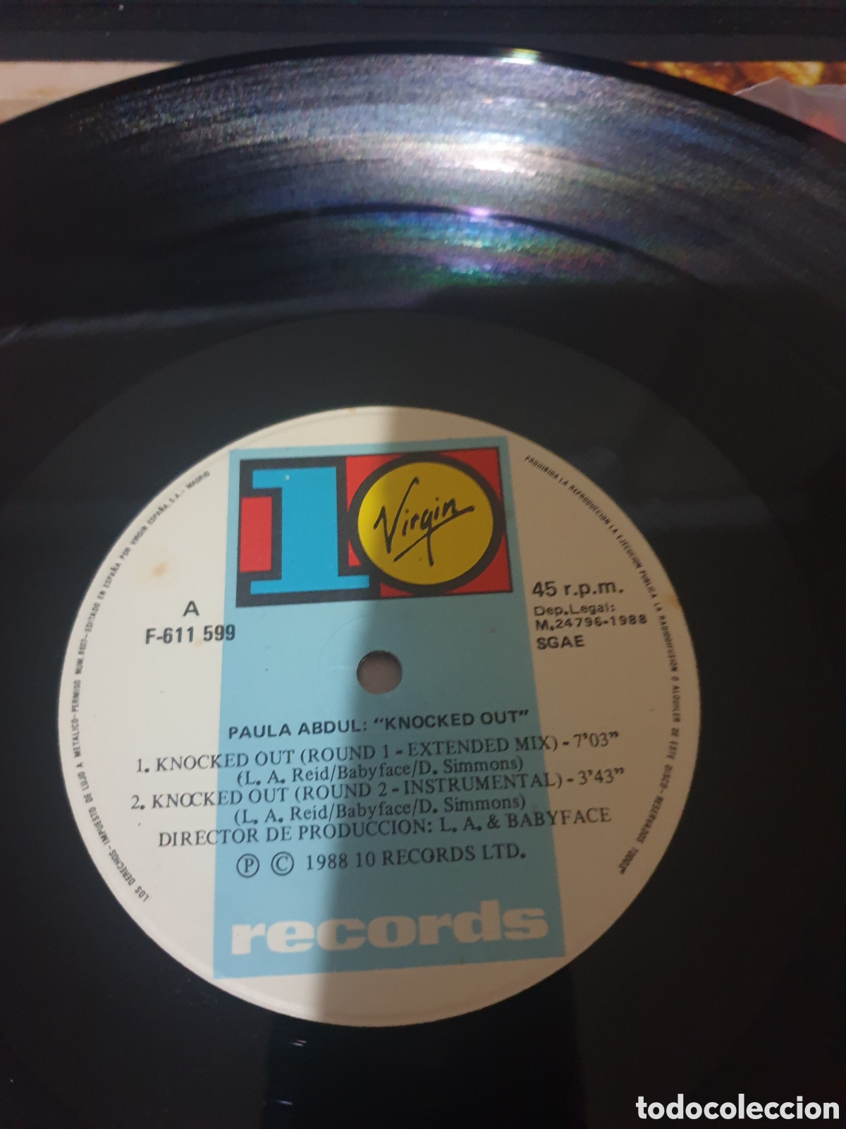 Discos de vinilo: Paula.Abdul - knocked out - Foto 3