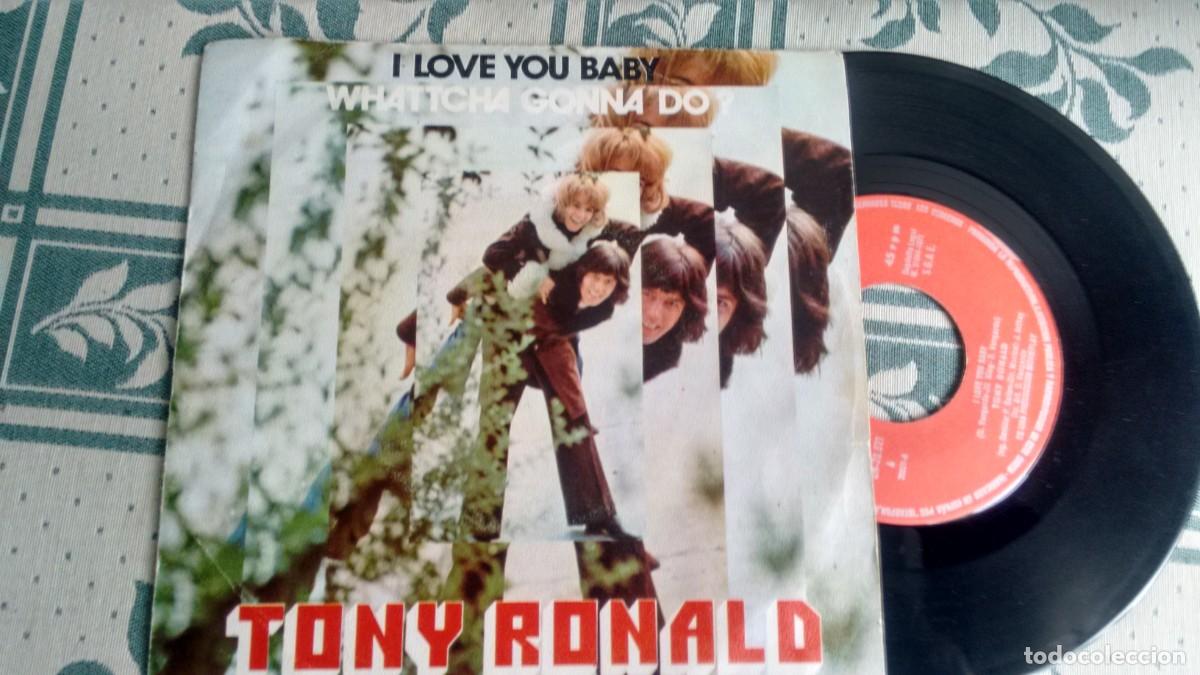 Discos de vinilo: CD-SINGLE DE TONY RONALD A&Ntilde;OS 70 - Foto 1