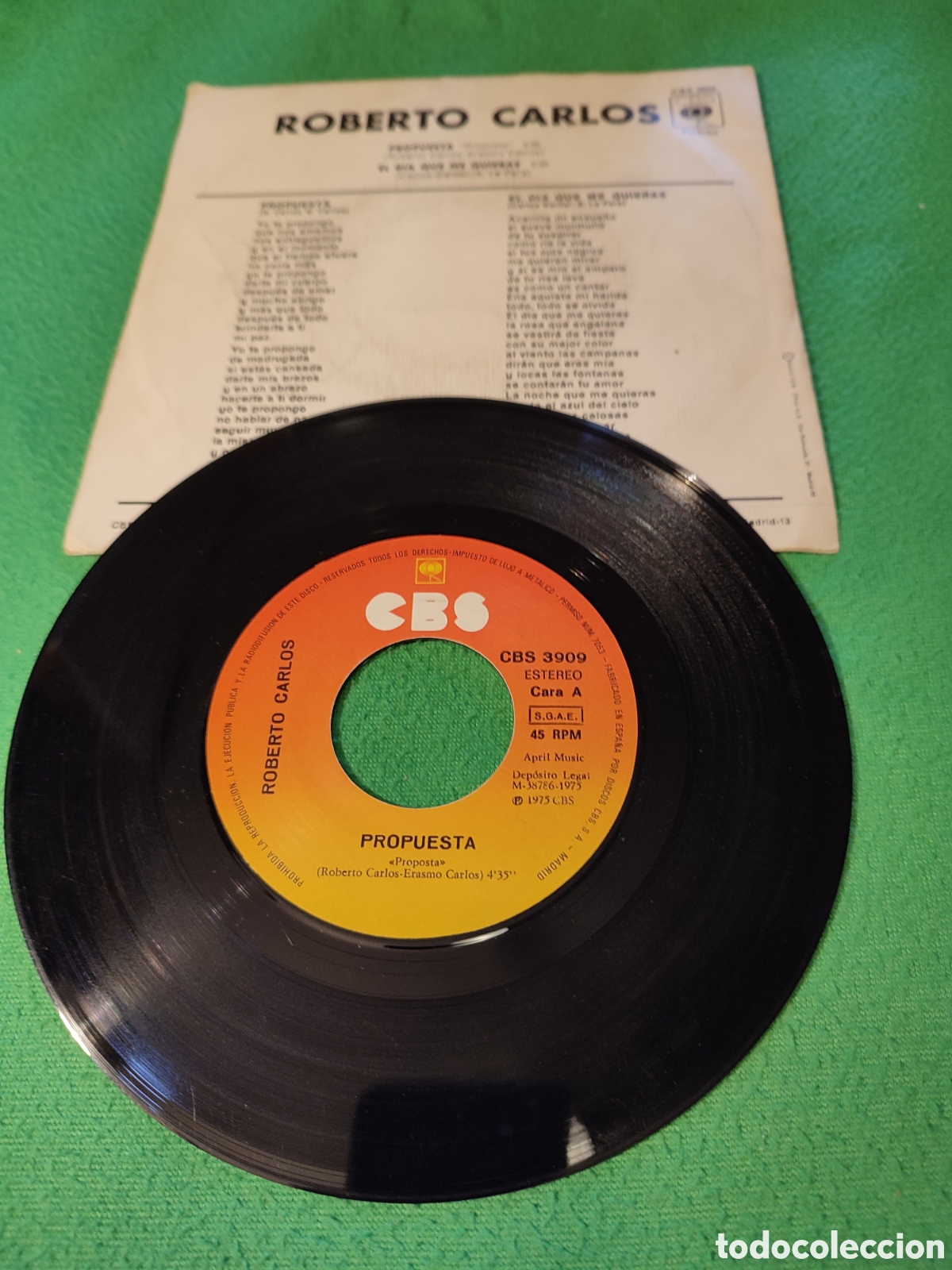 Discos de vinilo: Roberto Carlos - Propuesta - Foto 2