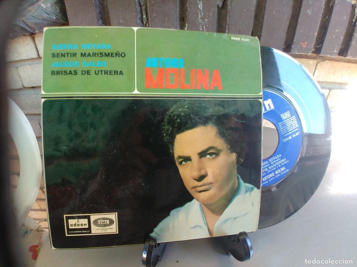 Discos de vinilo: ANTONIO MOLINA-EP SIERRA NEVADA +3 - Foto 1