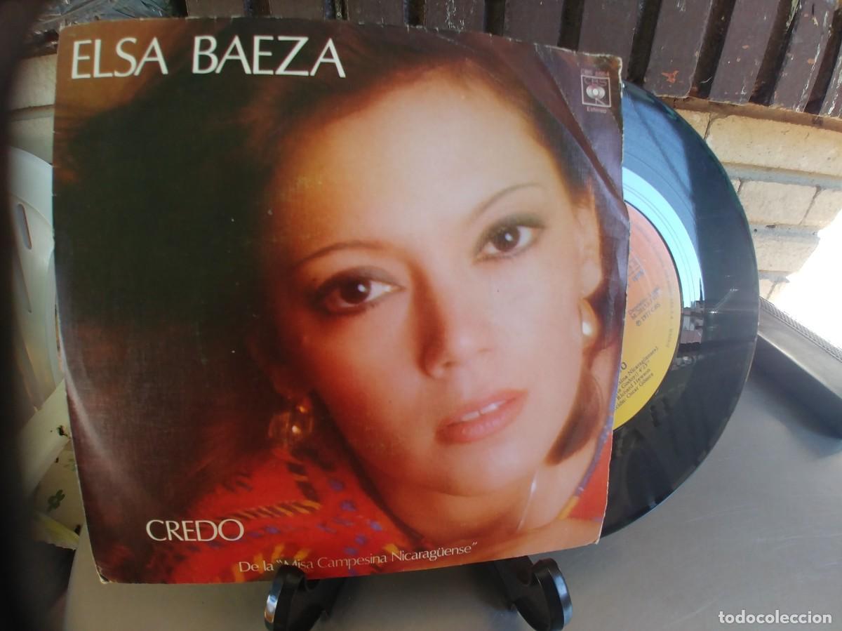 Discos de vinilo: ELSA BAEZA-SINGLE CREDO - Foto 1