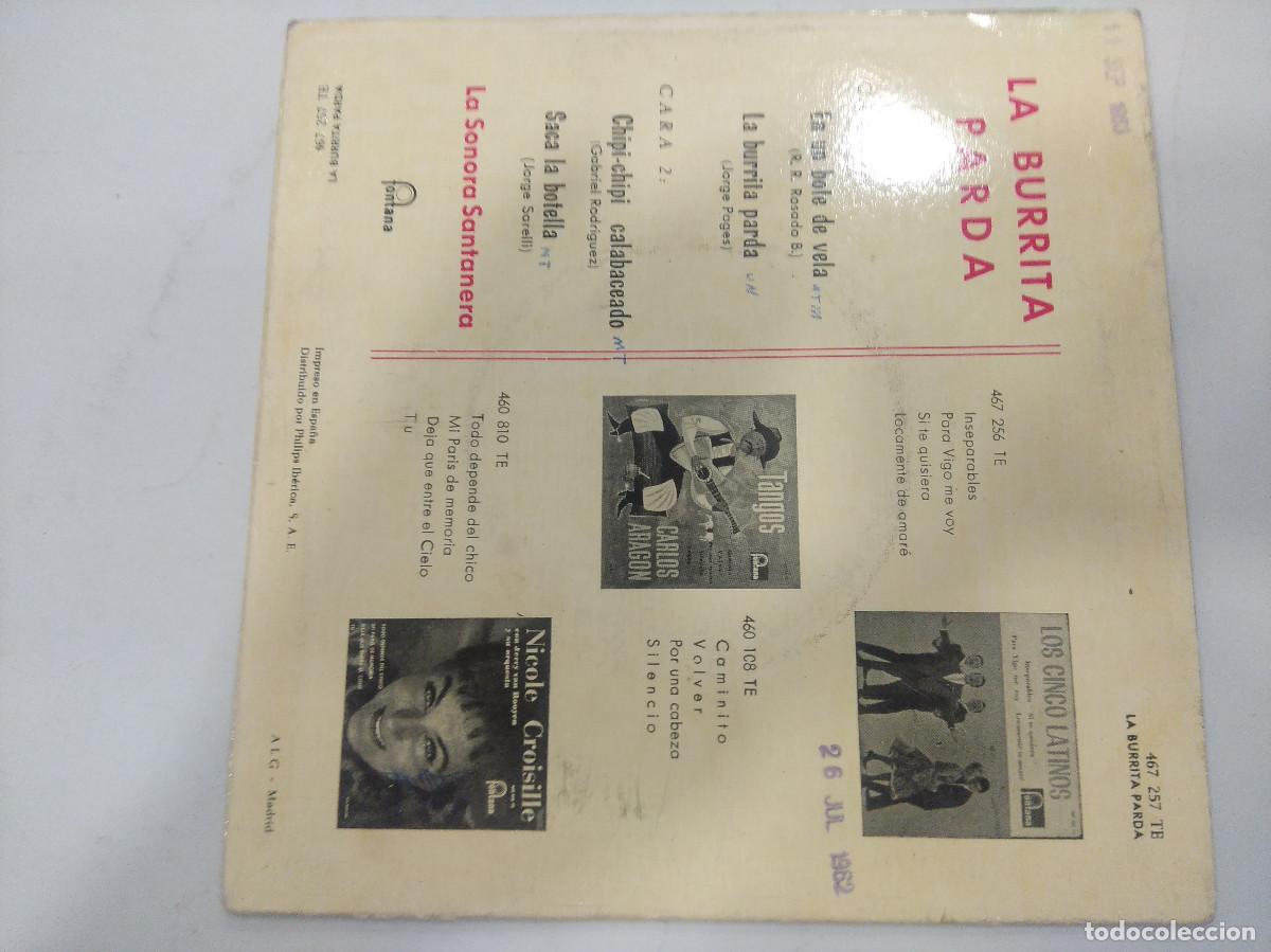 Discos de vinilo: LA SONORA SANTANERA/EN UN BOTE DE VELA/SINGLE. - Foto 3