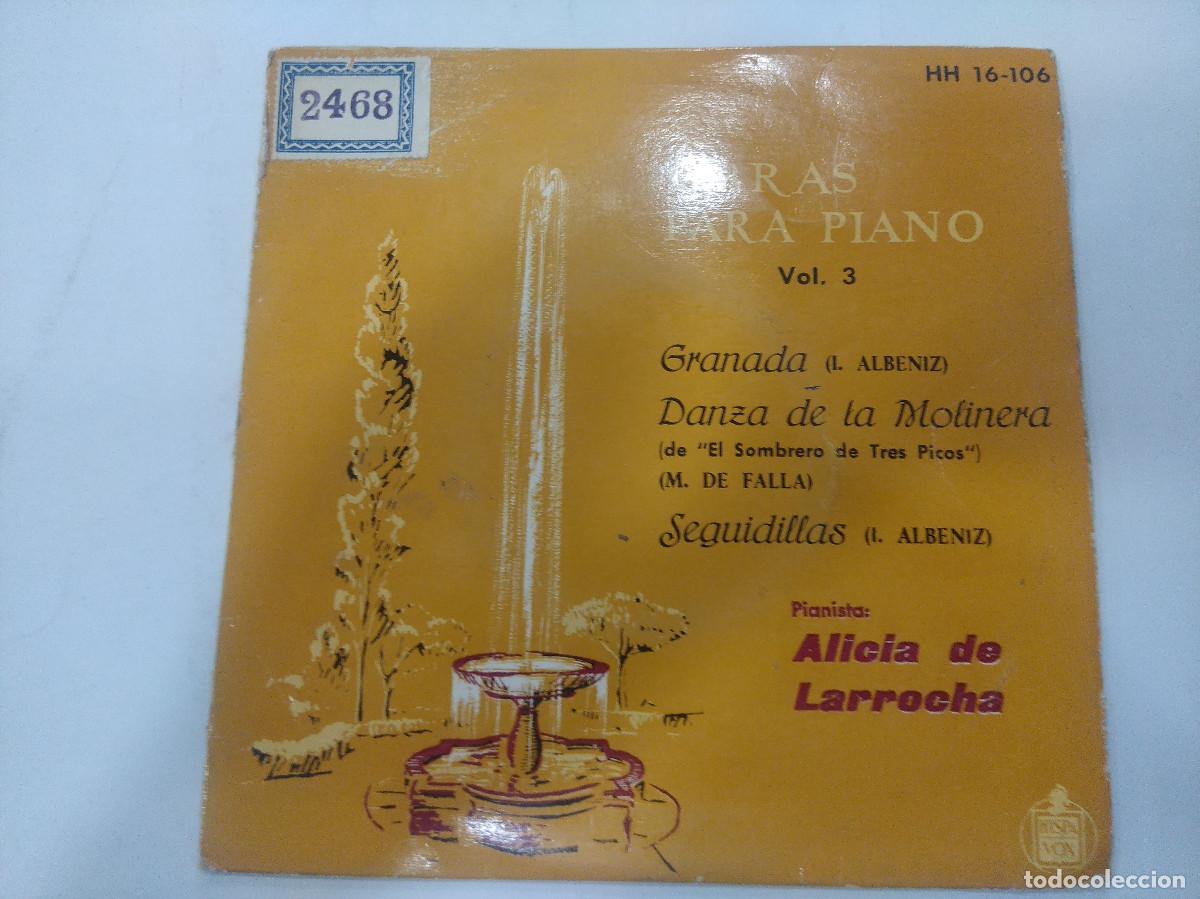 Discos de vinilo: ALICIA DE LARROCHA/GRANADA/SINGLE. - Foto 1