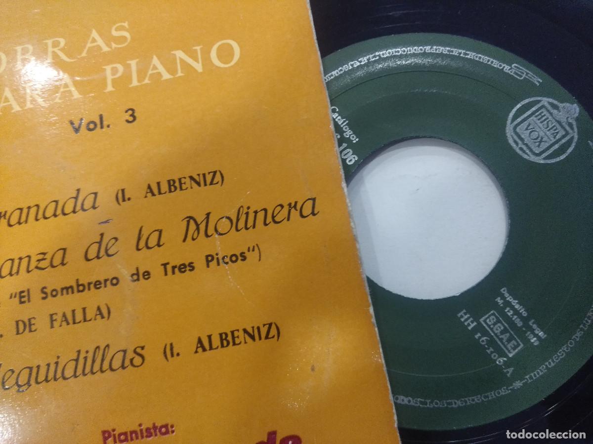Discos de vinilo: ALICIA DE LARROCHA/GRANADA/SINGLE. - Foto 2