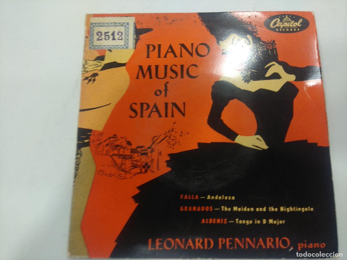 Discos de vinilo: LEONARD PENNARIO/TANGO EN RE/SINGLE. - Foto 1