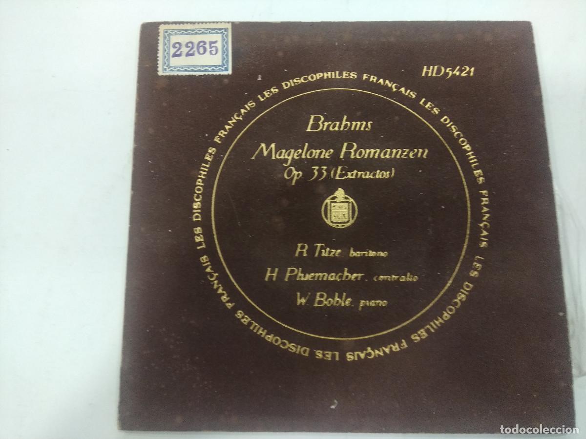 Discos de vinilo: MAGELONE ROMANZEN/SINGLE + LIBRITO. - Foto 2