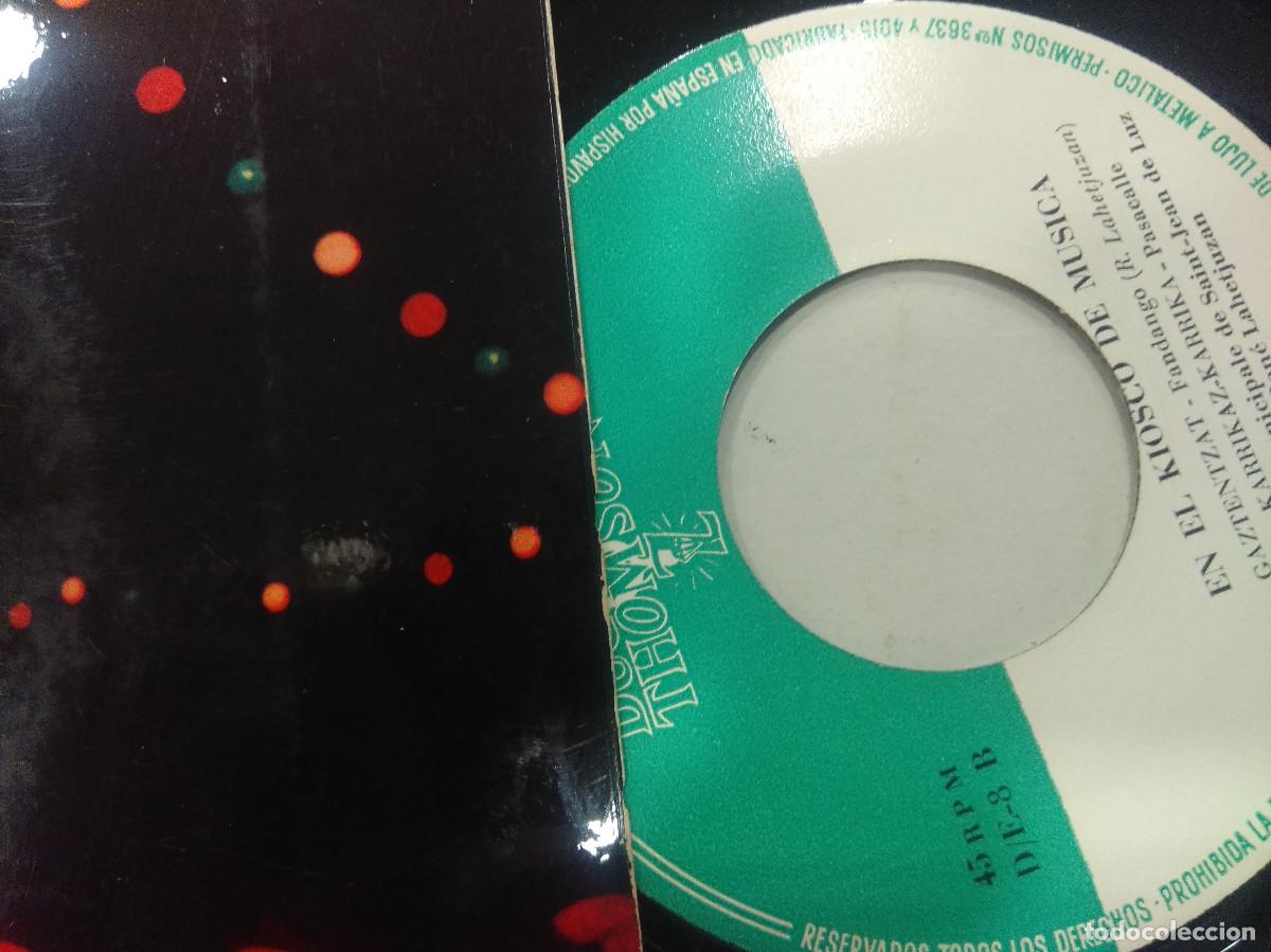 Discos de vinilo: KIOSCO DE LA MUSICA/LOS BALLETS VASCOS/SINGLE. - Foto 2