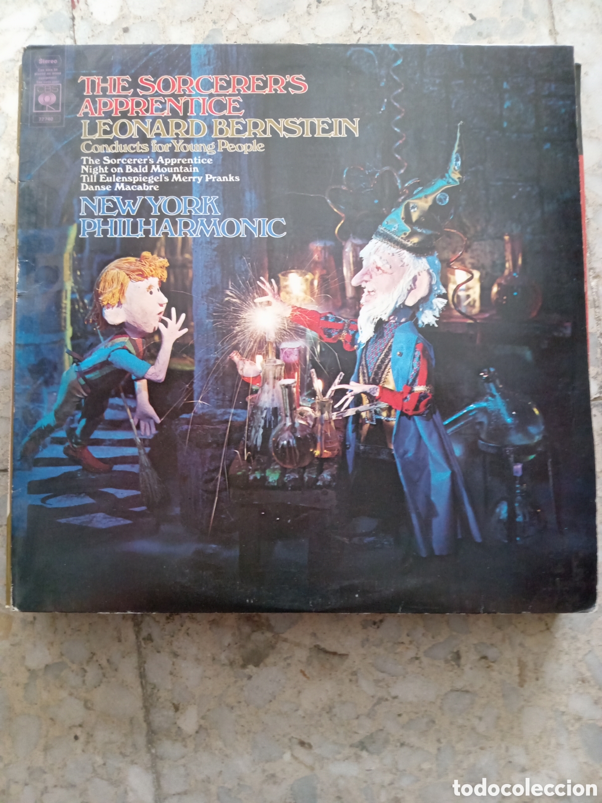 Discos de vinilo: LP LEONARD BERNSTEIN THE SORCERER&acute;S APPRENTICE - Foto 1