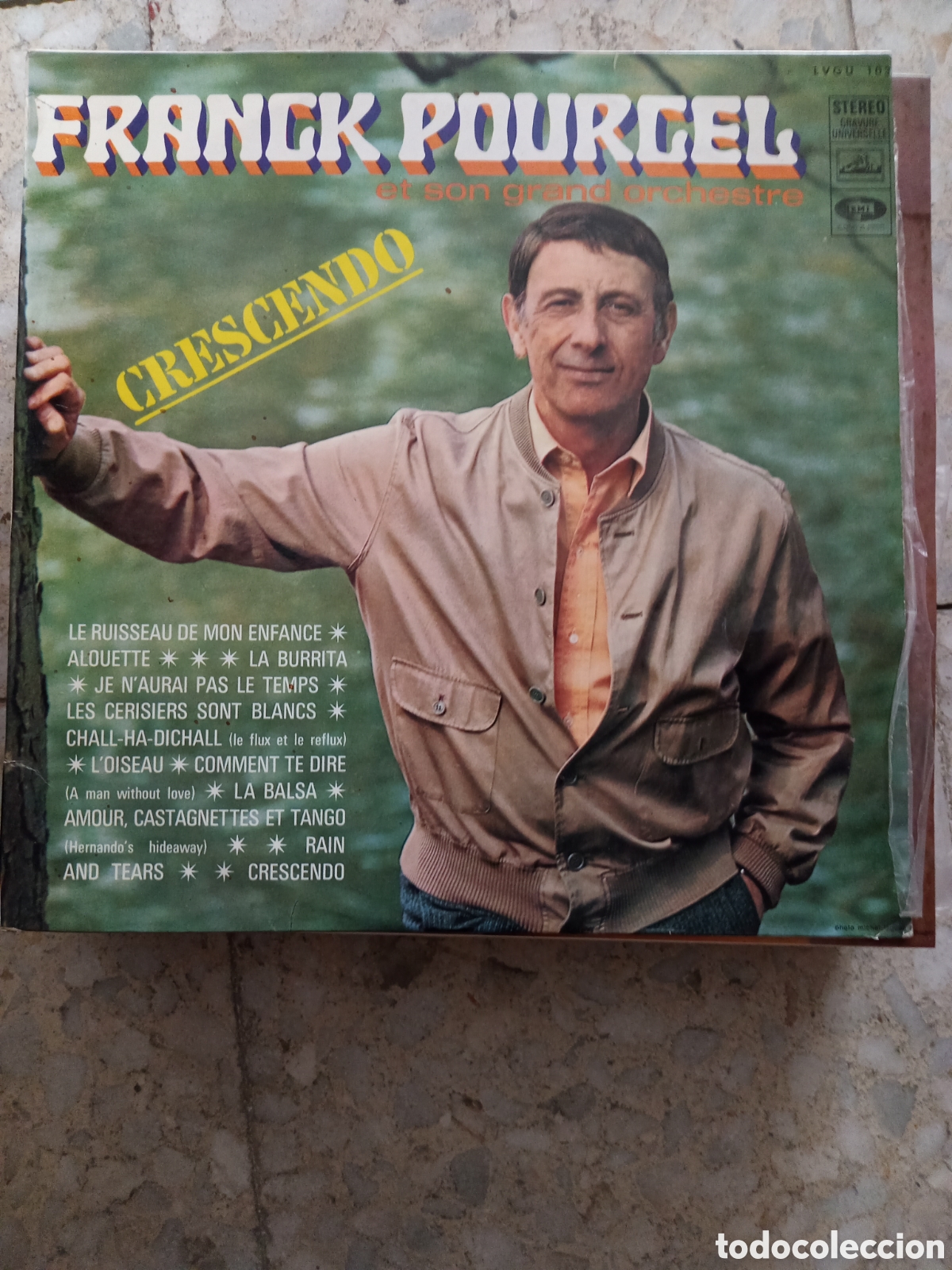 Discos de vinilo: LP FRANCK POURCEL CRESCENDO - Foto 1