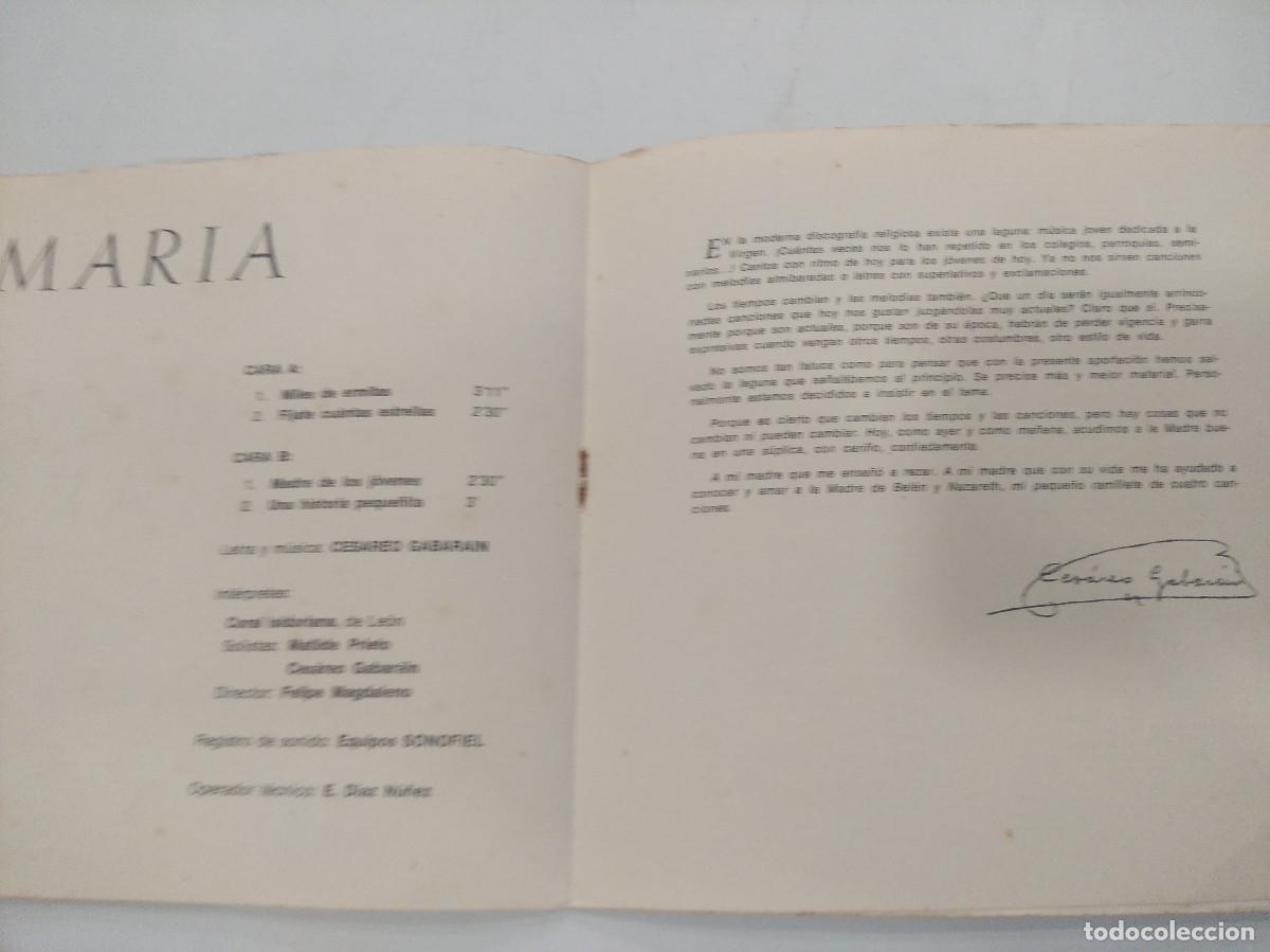 Discos de vinilo: CORAL ISIDORIANA DE LEON/SINGLE GATEFOLD. - Foto 2