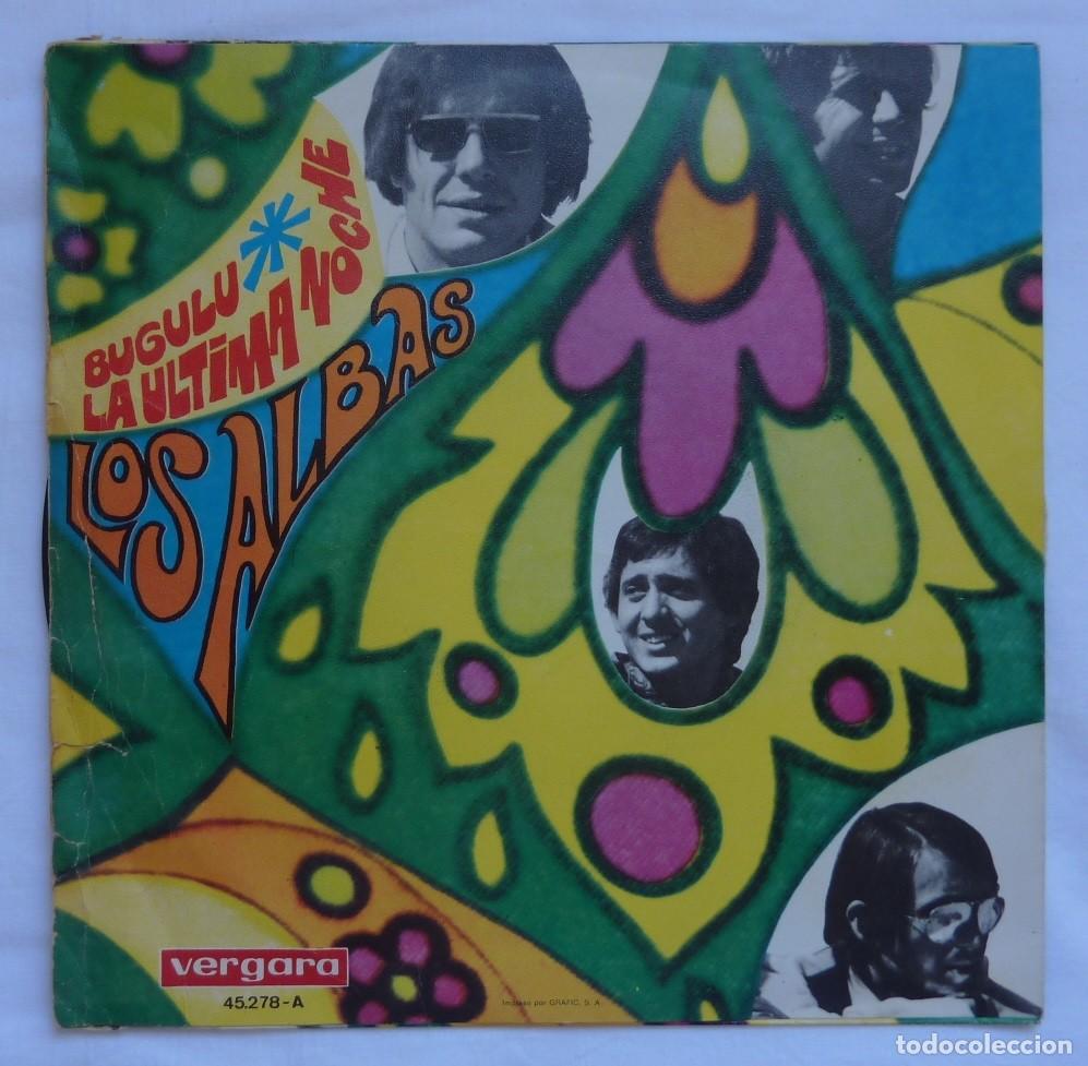 Discos de vinilo: LOS ALBAS // LA ULTIMA NOCHE // 1968 // SINGLE - Foto 2