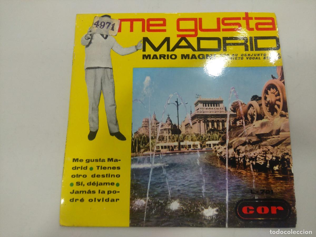 Discos de vinilo: MARIO MAGNI/ME GUSTA MADRID/SINGLE. - Foto 1