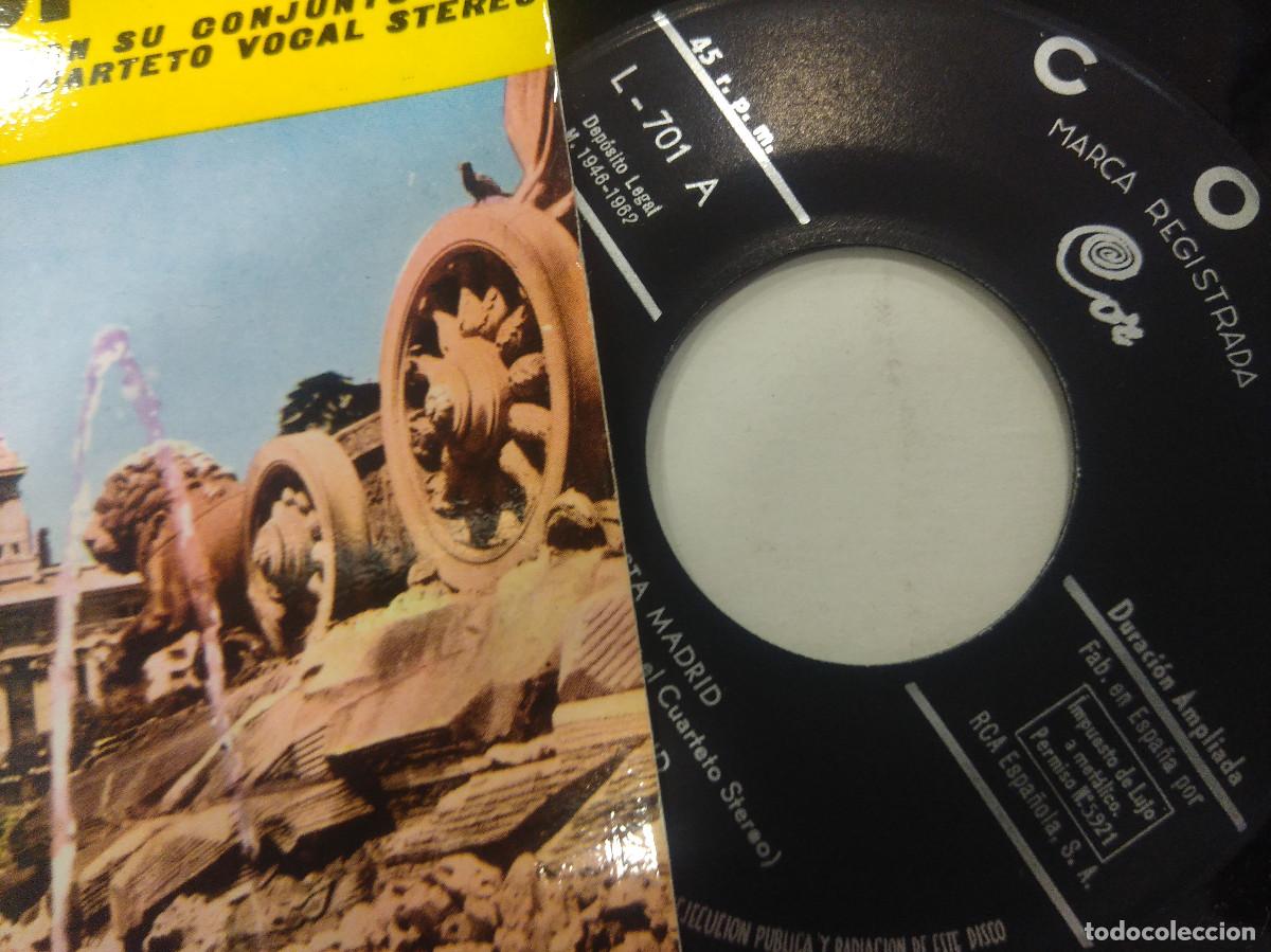 Discos de vinilo: MARIO MAGNI/ME GUSTA MADRID/SINGLE. - Foto 2