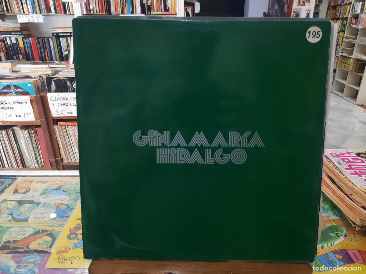 Disques de vinyle: Ginamaria Hidalgo - Memorias de una vieja canci&oacute;n, Adios Nonino, Duerme, ... LP. sello Microfon 1973