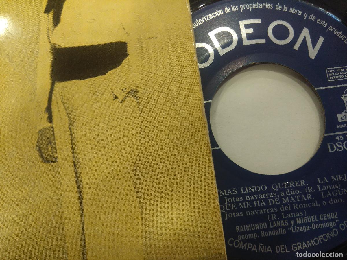 Discos de vinilo: RAIMUNDO LANAS/ES EL MAS LINDO QUERER/SINGLE. - Foto 2