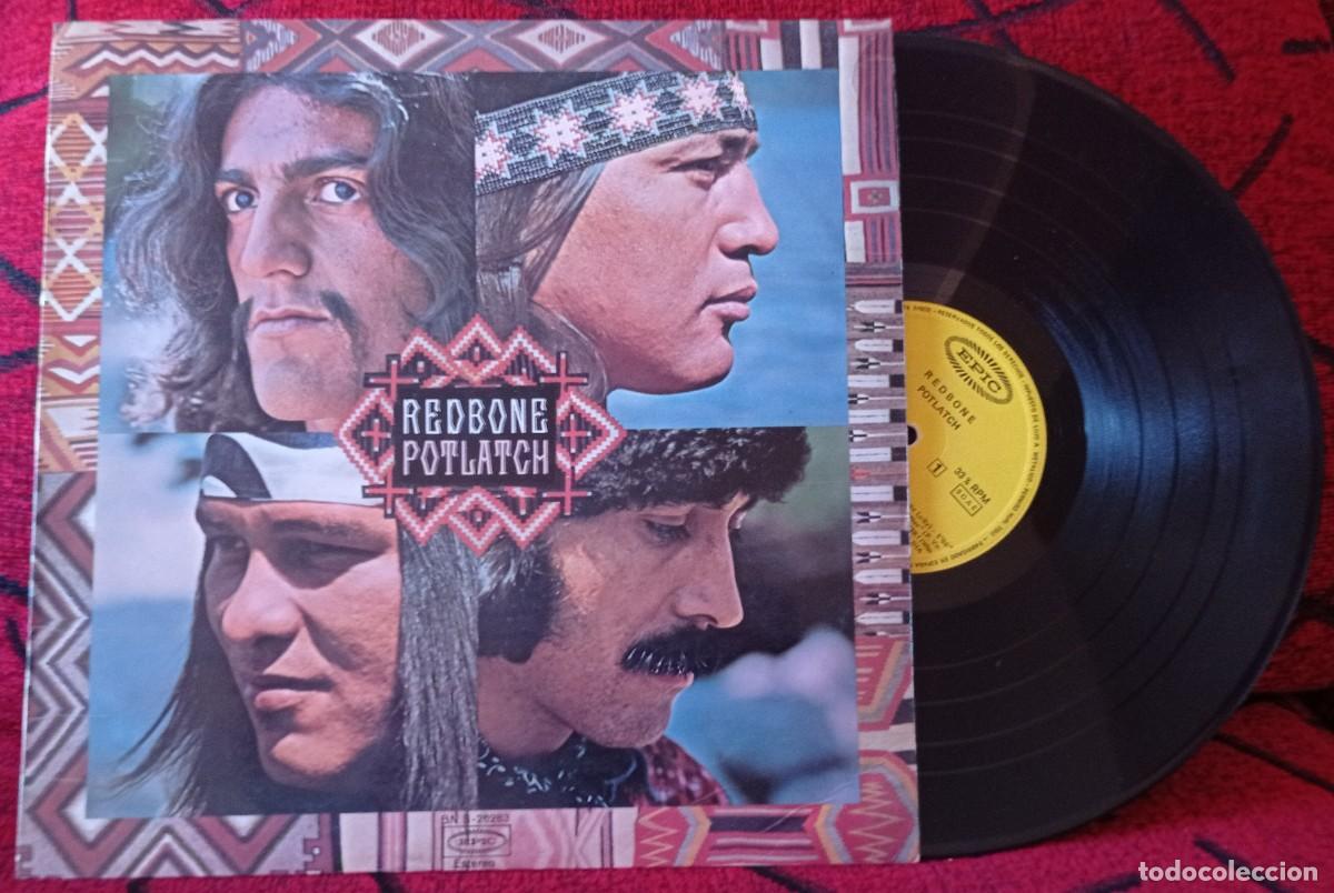 Discos de vinilo: REDBONE ** Potlatch ** VINILO LP ORIGINAL 1971 - Foto 1