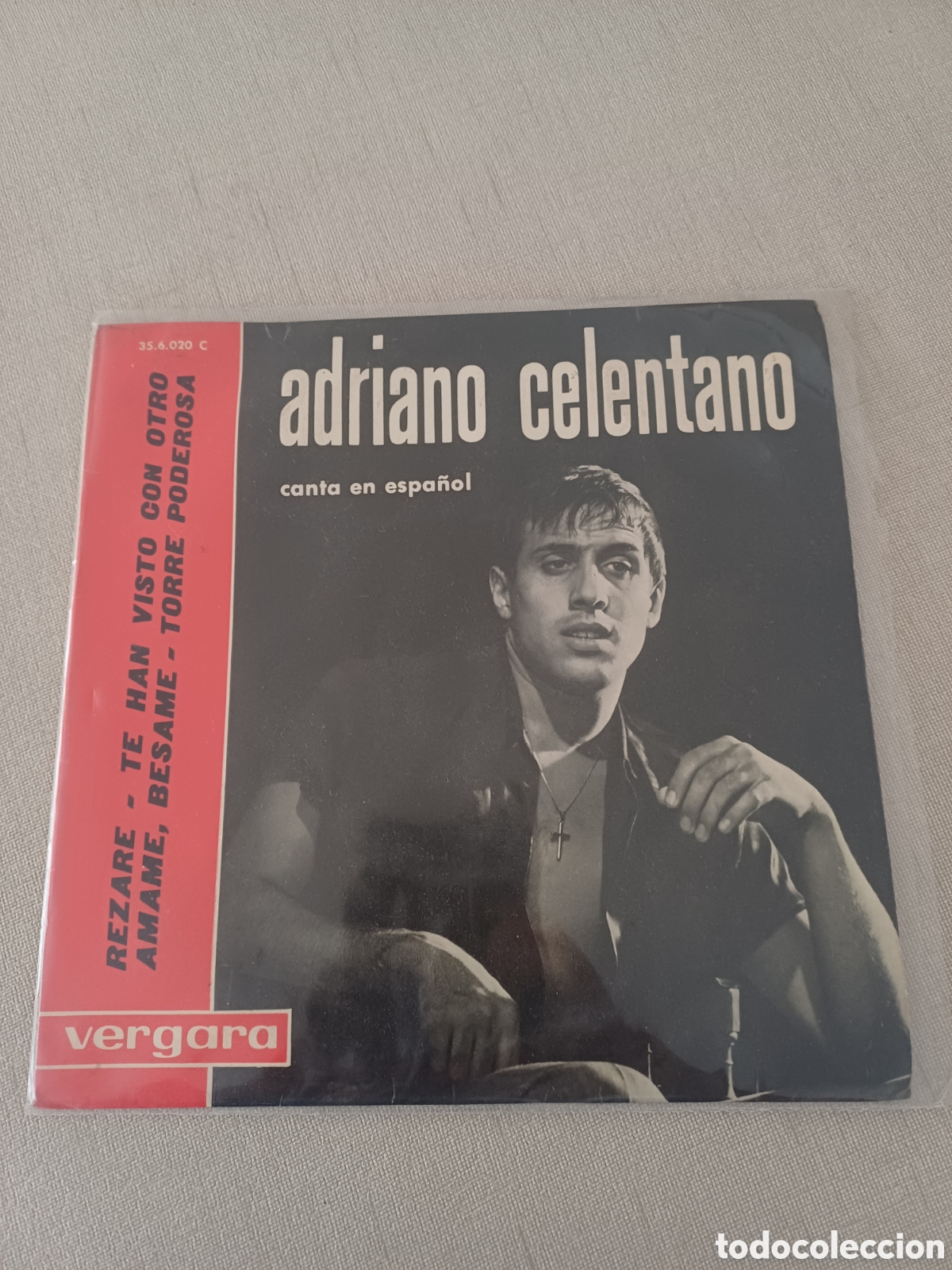 Discos de vinilo: Adriano Celentano&nbsp;&lrm;&ndash;&nbsp;Rezare - Foto 1