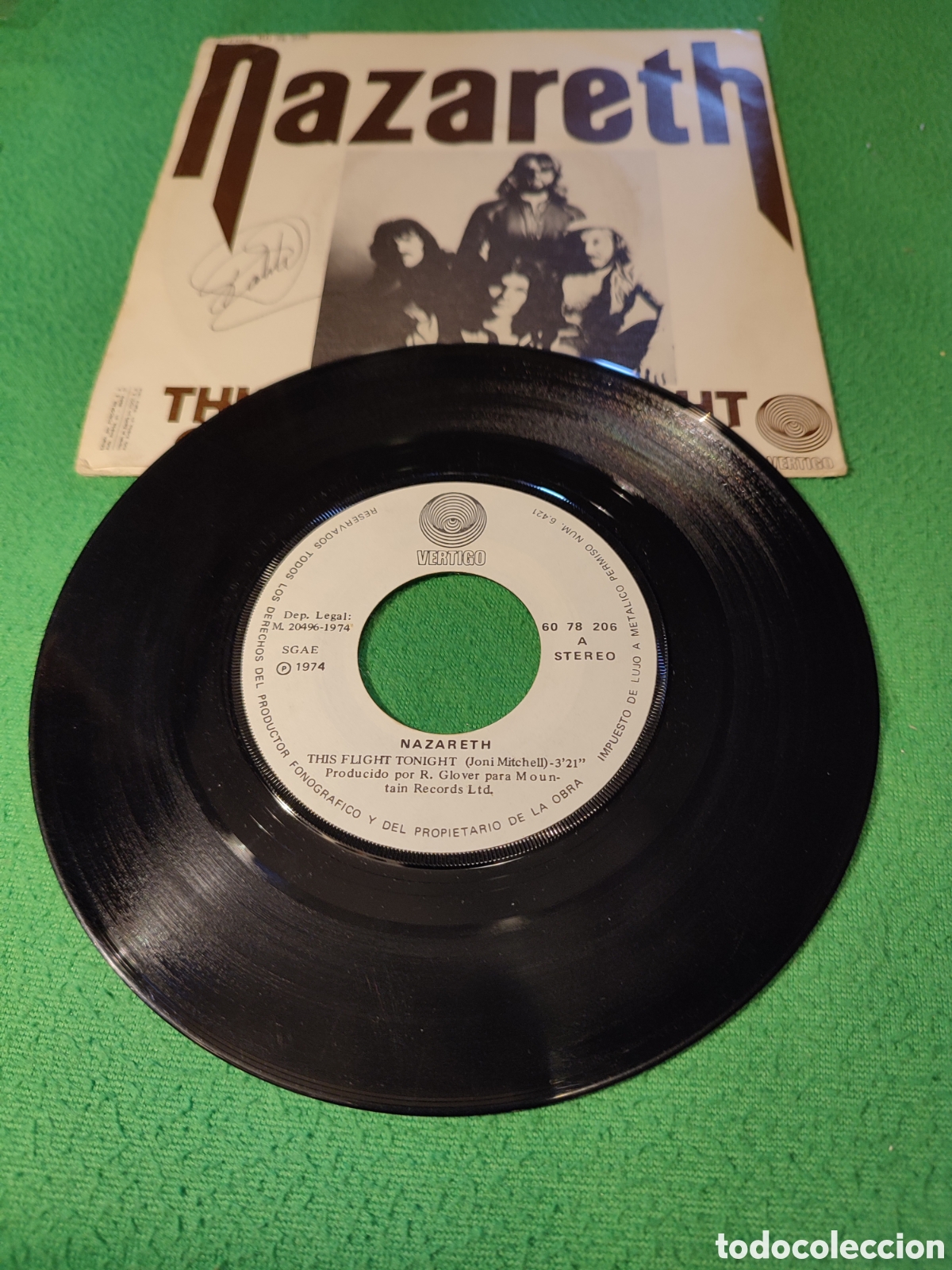 Discos de vinilo: Nazareth - This flight tonight - Foto 2