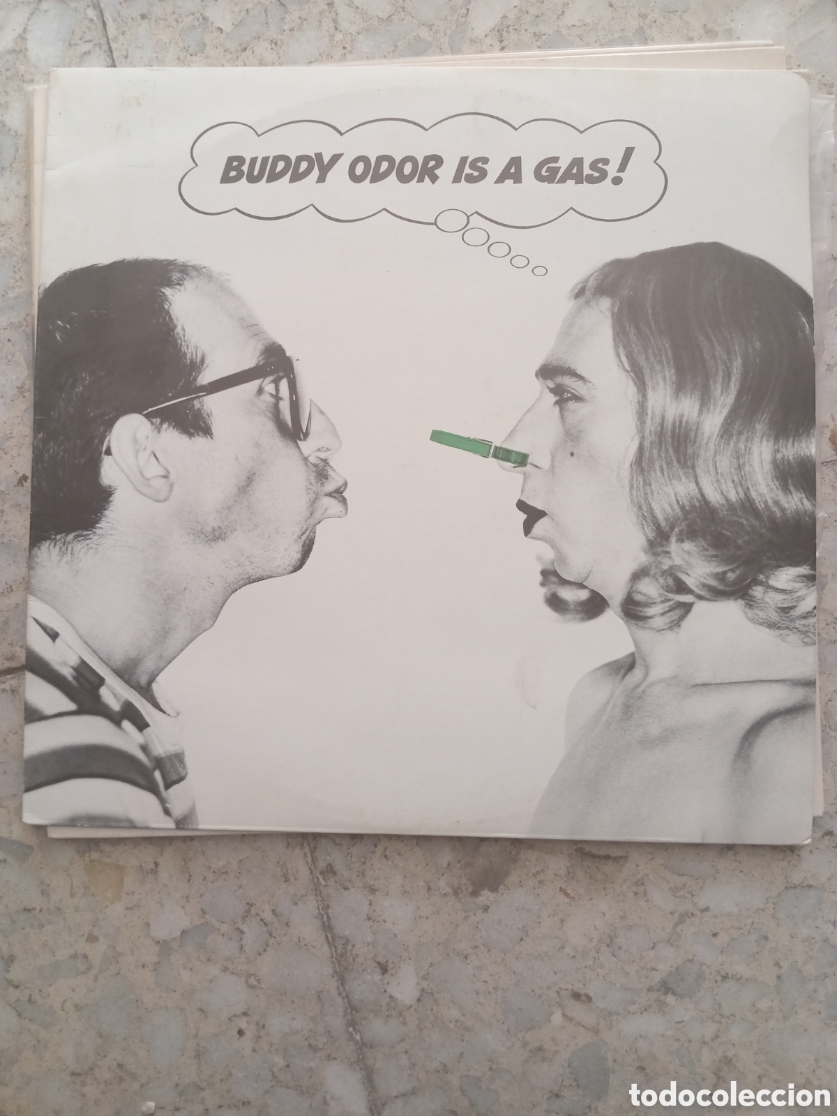 Disques de vinyle: LP BUDDY ODOR IS A GAS ARIOLA 1979