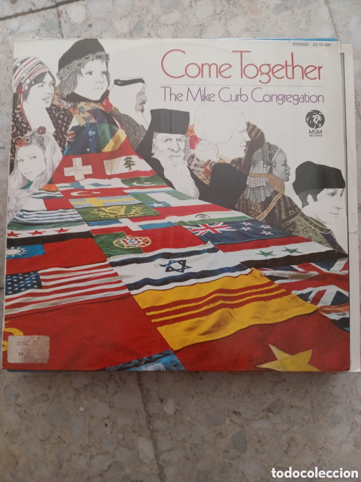 Discos de vinilo: LP MIKE CURB COME TOGETHER - Foto 1