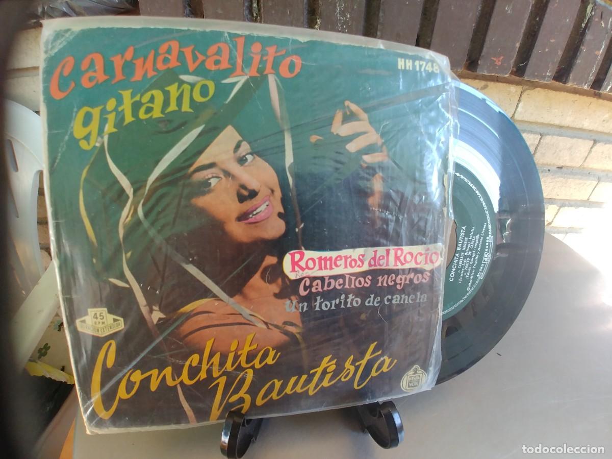 Discos de vinilo: CONCHITA BAUTISTA-EP CARNAVALITO GITANO - Foto 1