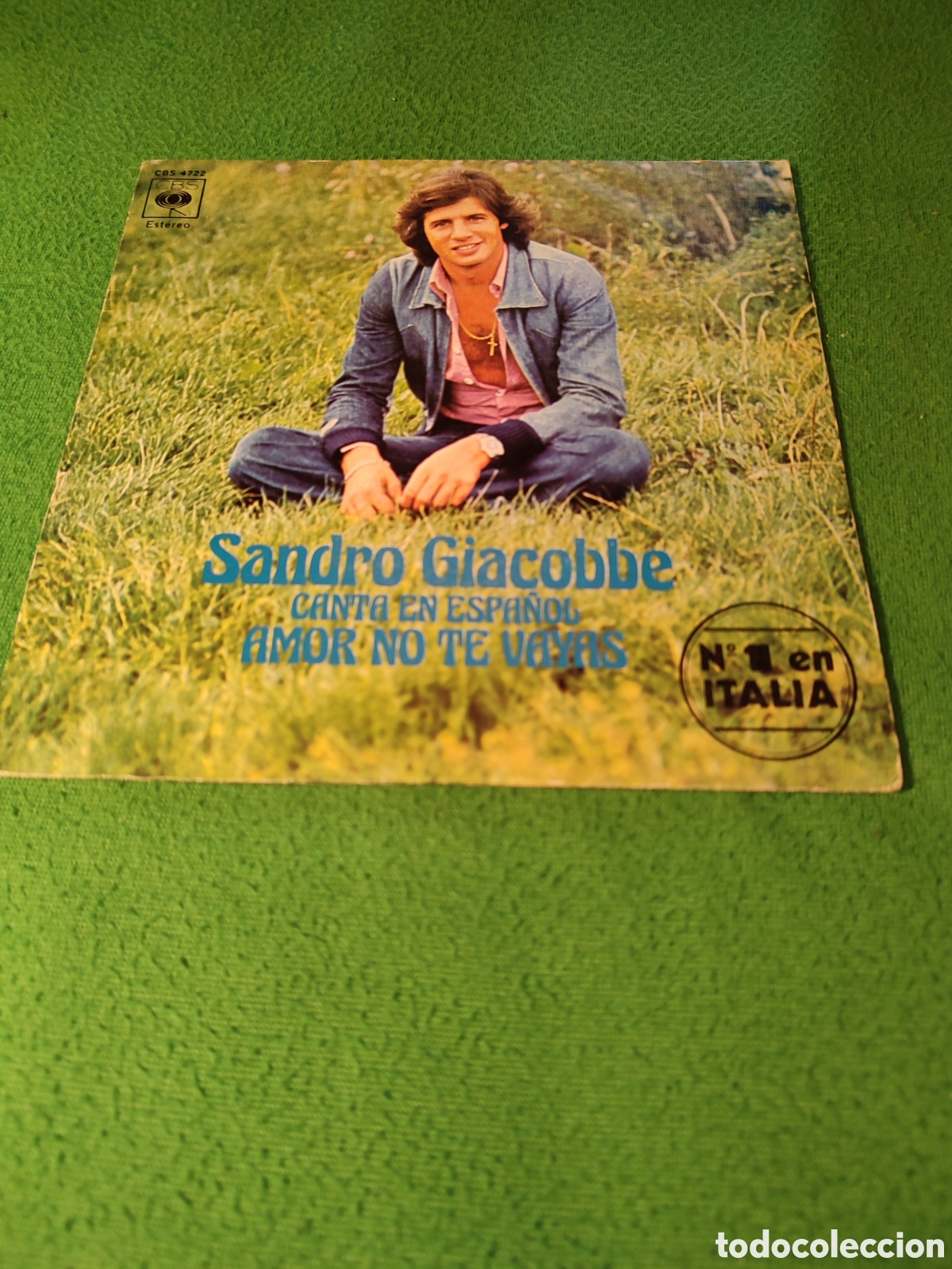 Discos de vinilo: Sandro Giacobbe - Amor no te vayas - Foto 1