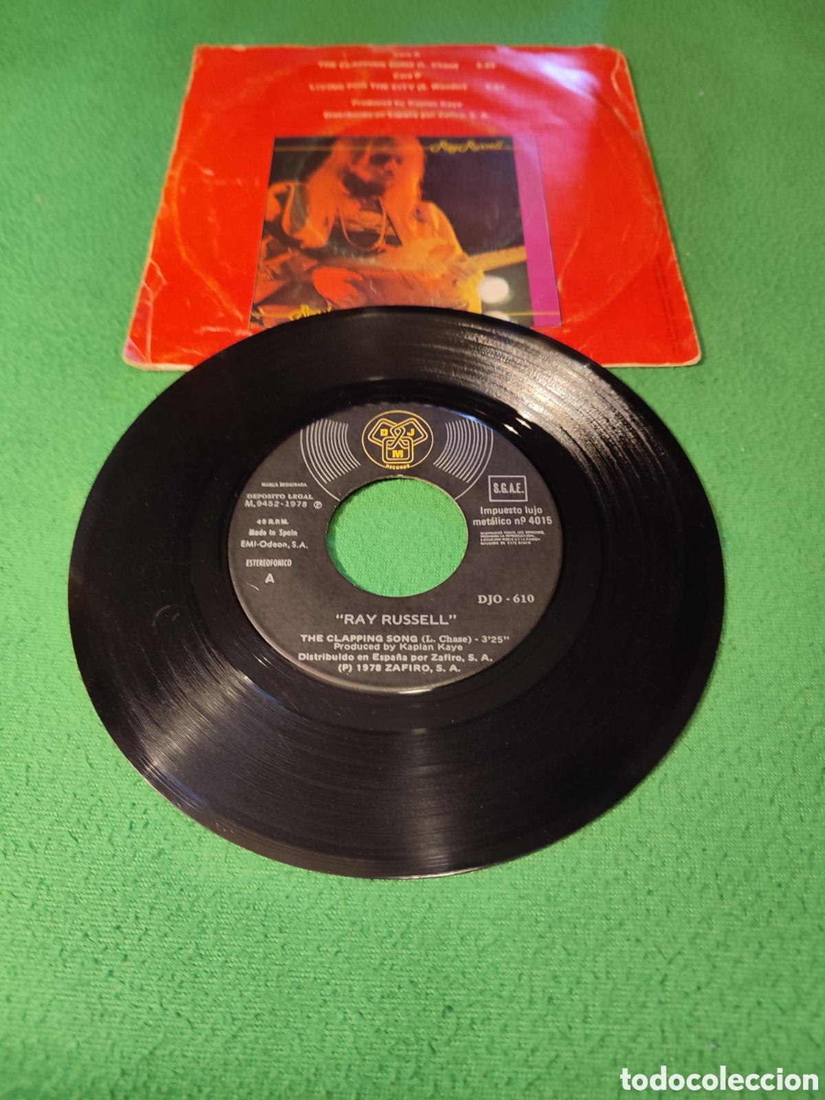 Discos de vinilo: Ray Russell - The clapping song - Foto 2