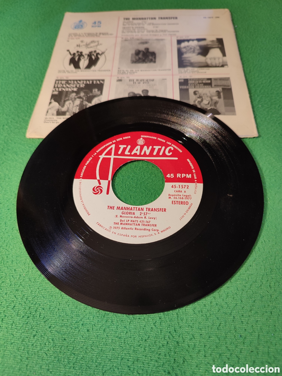 Discos de vinilo: The Manhattan Transfer - Gloria - Foto 2