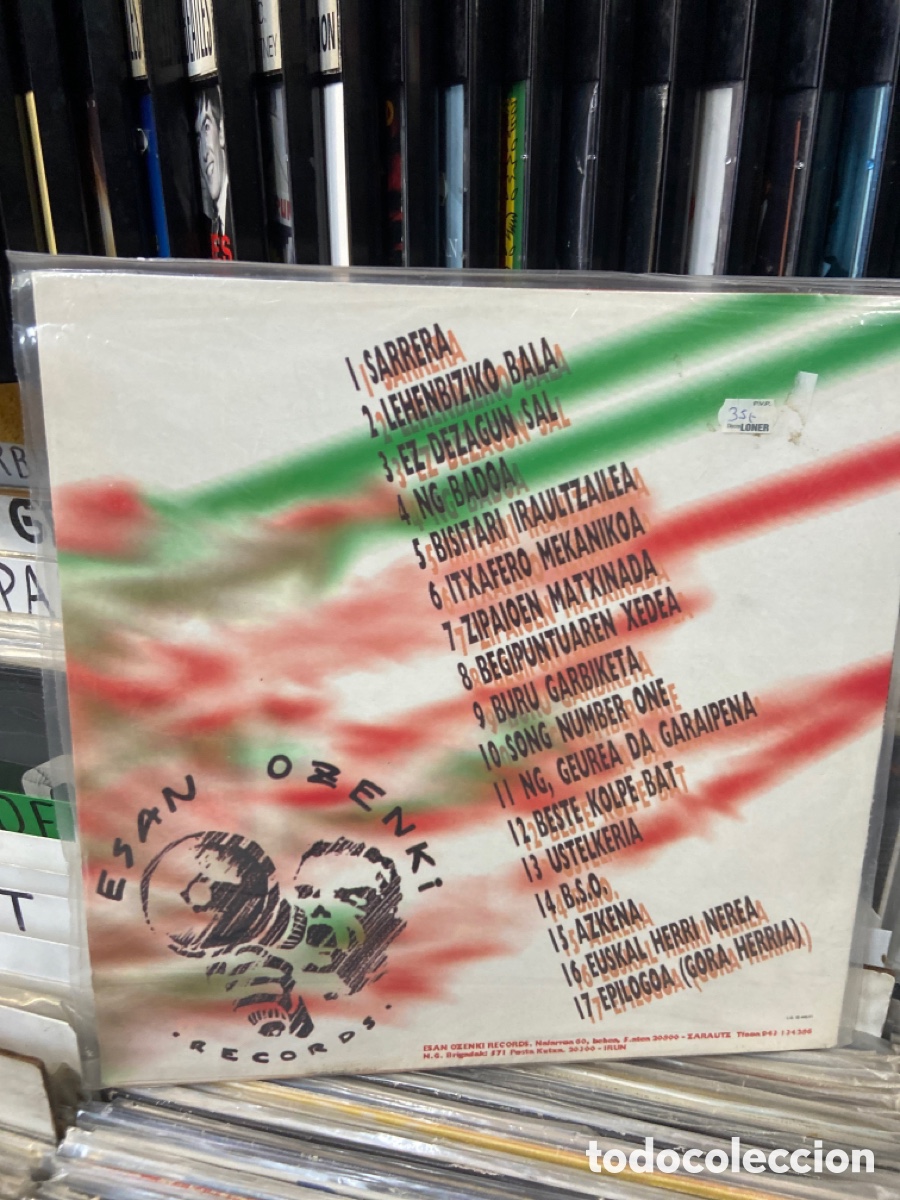 Discos de vinilo: Negu gorriak gure jarrera - Foto 2