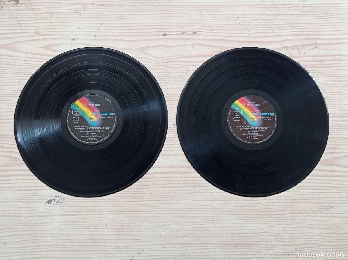Discos de vinilo: Neil Diamond - Hot August Night - 2 LP - Lote 1 - Foto 3
