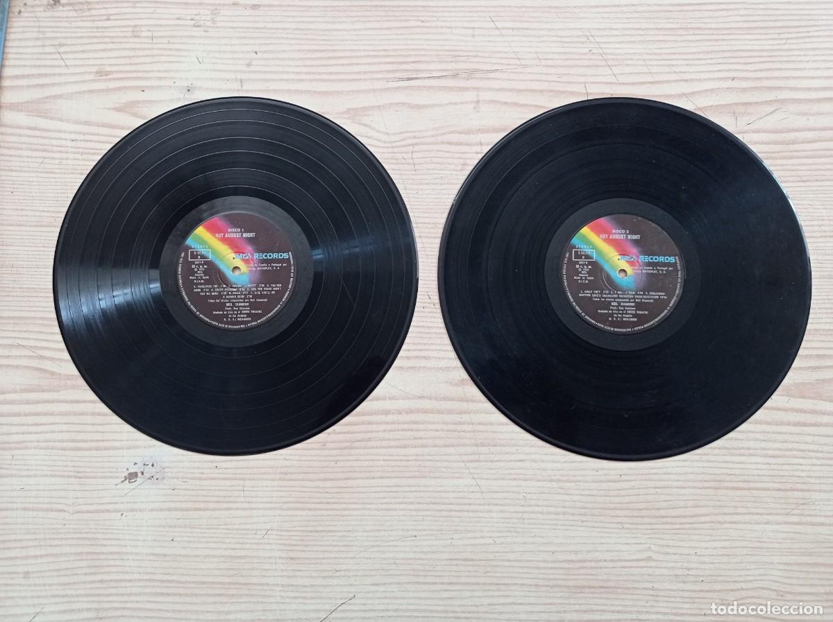 Discos de vinilo: Neil Diamond - Hot August Night - 2 LP - Lote 1 - Foto 4