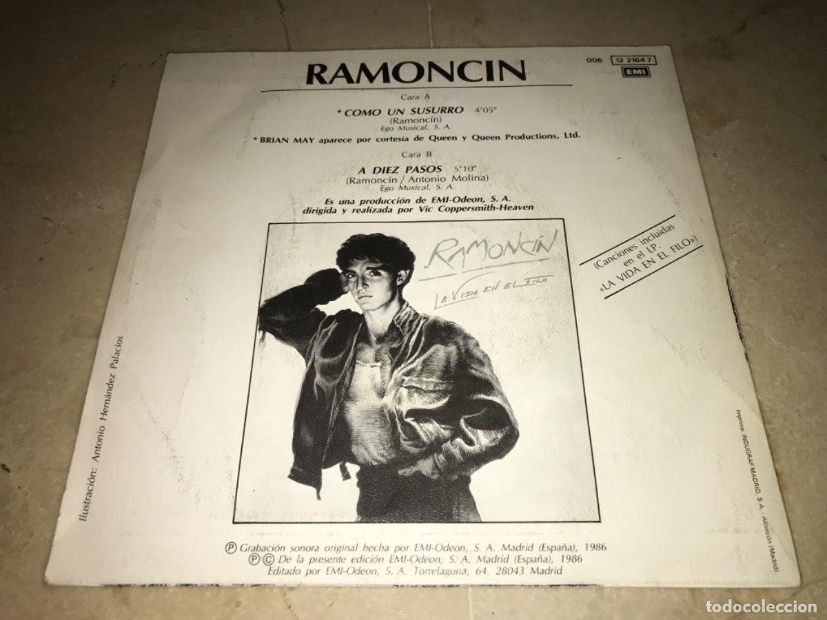 Discos de vinilo: RAMONCIN-COMO UN SUSURRO-ORIGINAL 1986 - Foto 2