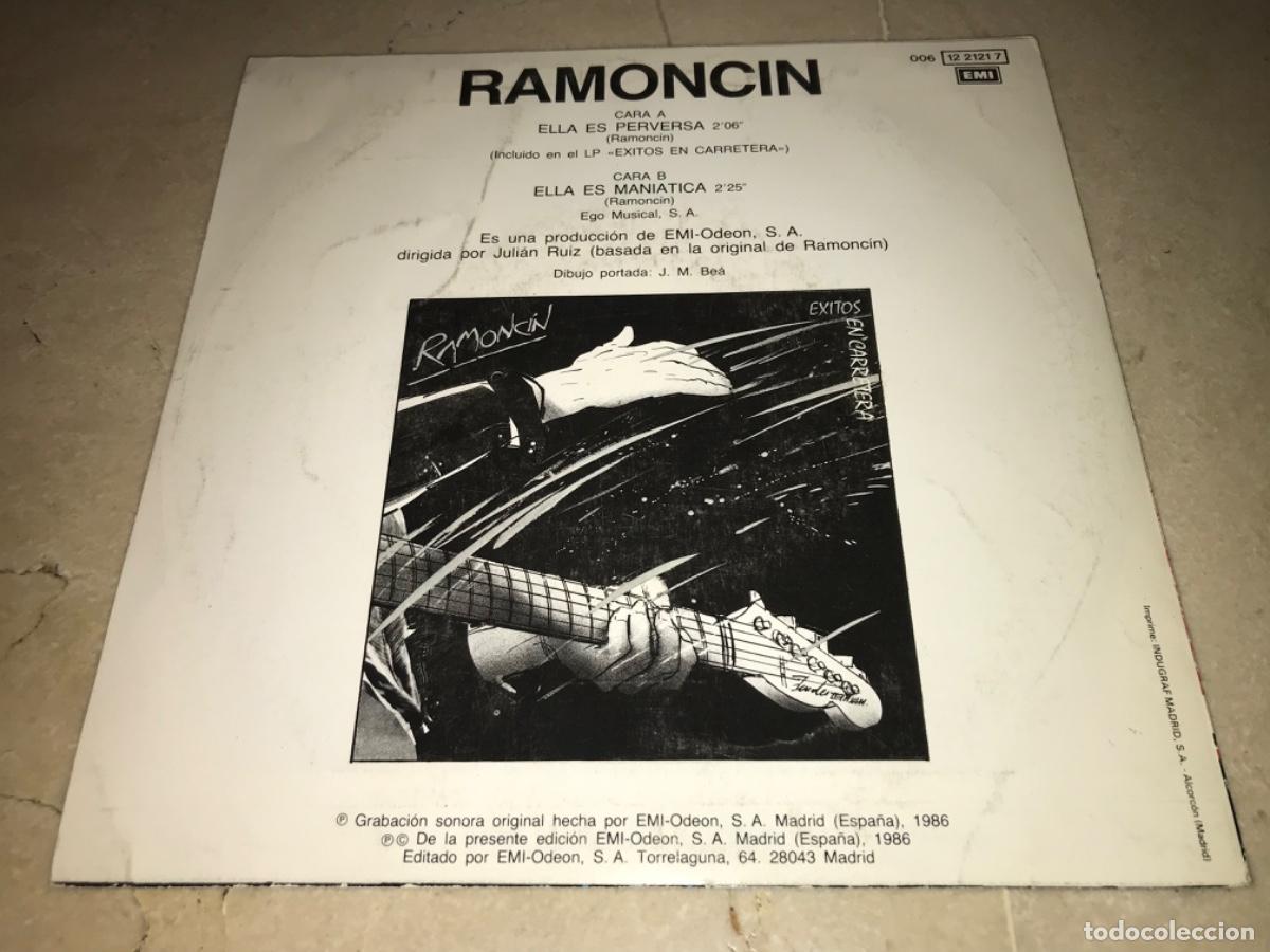 Discos de vinilo: RAMONCIN-ELLA ES PERVERSA-ORIGINAL 1986 - Foto 2