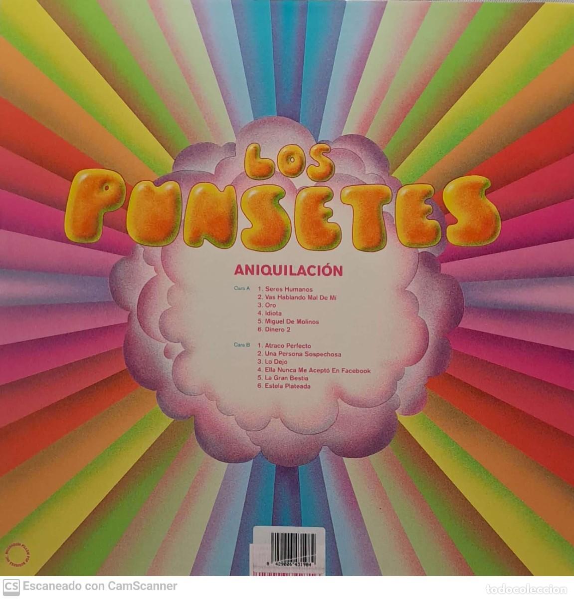 Discos de vinilo: Los Punsetes &lrm;&ndash; Aniquilaci&oacute;n - Foto 2