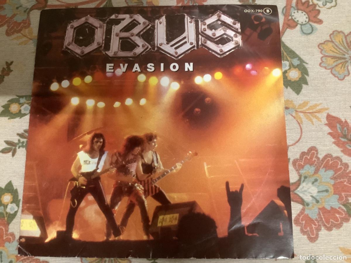 Discos de vinilo: OBUS. EVASI&Oacute;N. SINGLE. S&Oacute;LO PORTADA. - Foto 1