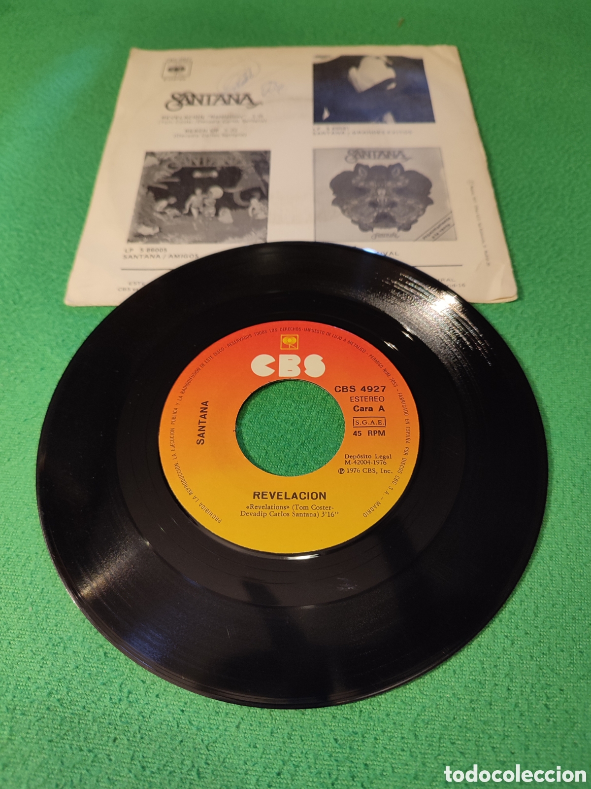 Discos de vinilo: Santana - Revelaci&oacute;n - Foto 2