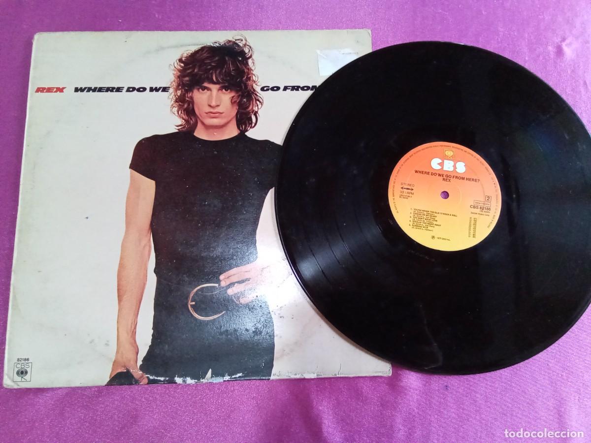 Discos de vinilo: REX WHERE DO WE GO FROM HERE LP L31 4 3 - Foto 1