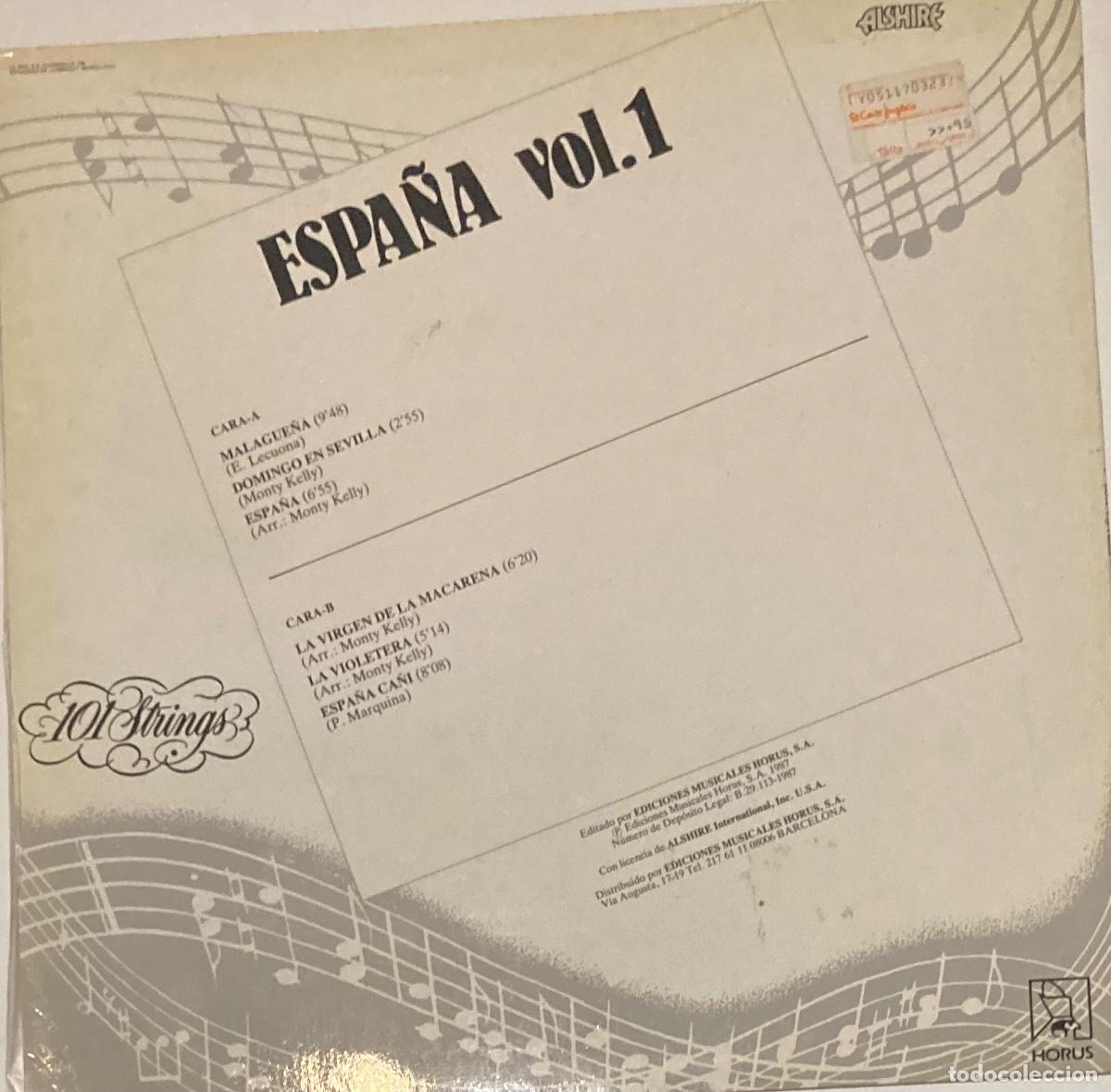 Discos de vinilo: DISCO LP ESPA&Ntilde;A VOL. 1. 101 STRINGS. - Foto 2