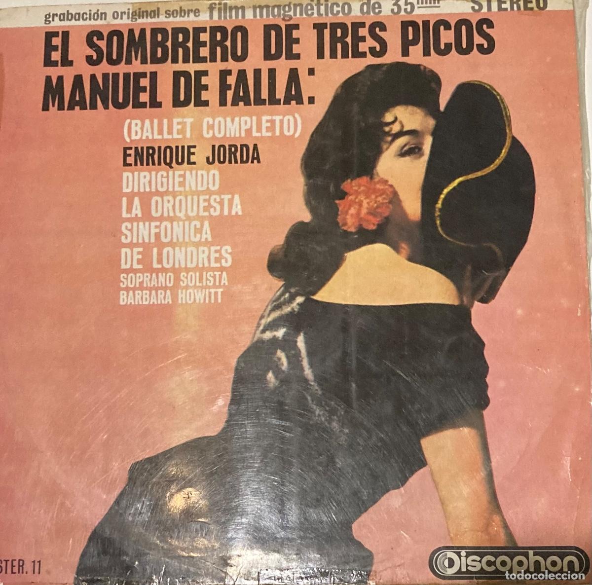 Discos de vinilo: DISCO LP. EL SOMBRERO DE TRES PICOS. MANUEL DE FALLA. - Foto 1