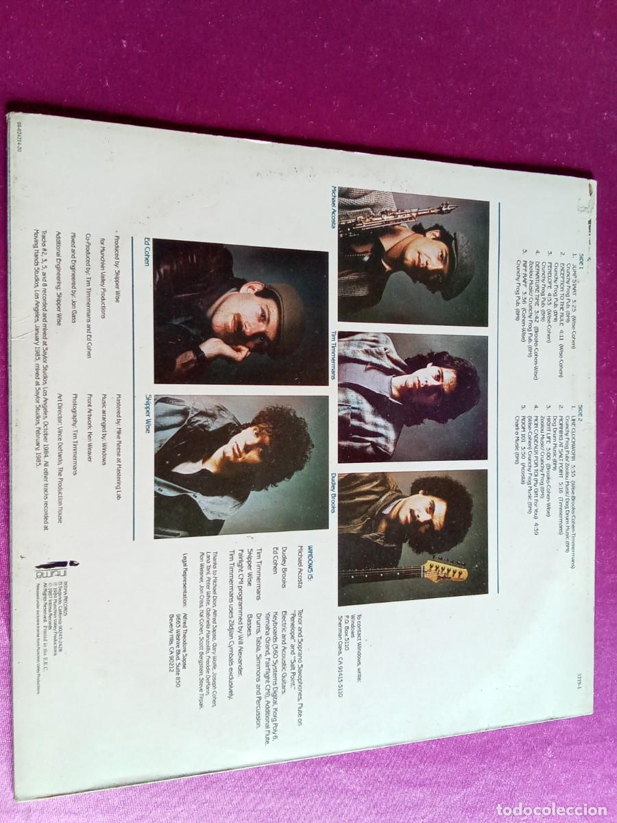 Discos de vinilo: WINDOWS ORANGE TAB PERSONALITY 1987 LP L3 14 - Foto 3
